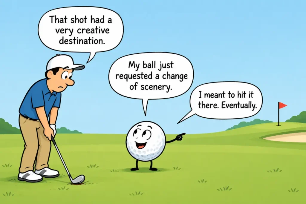 Golf Jokes About Bad Shots