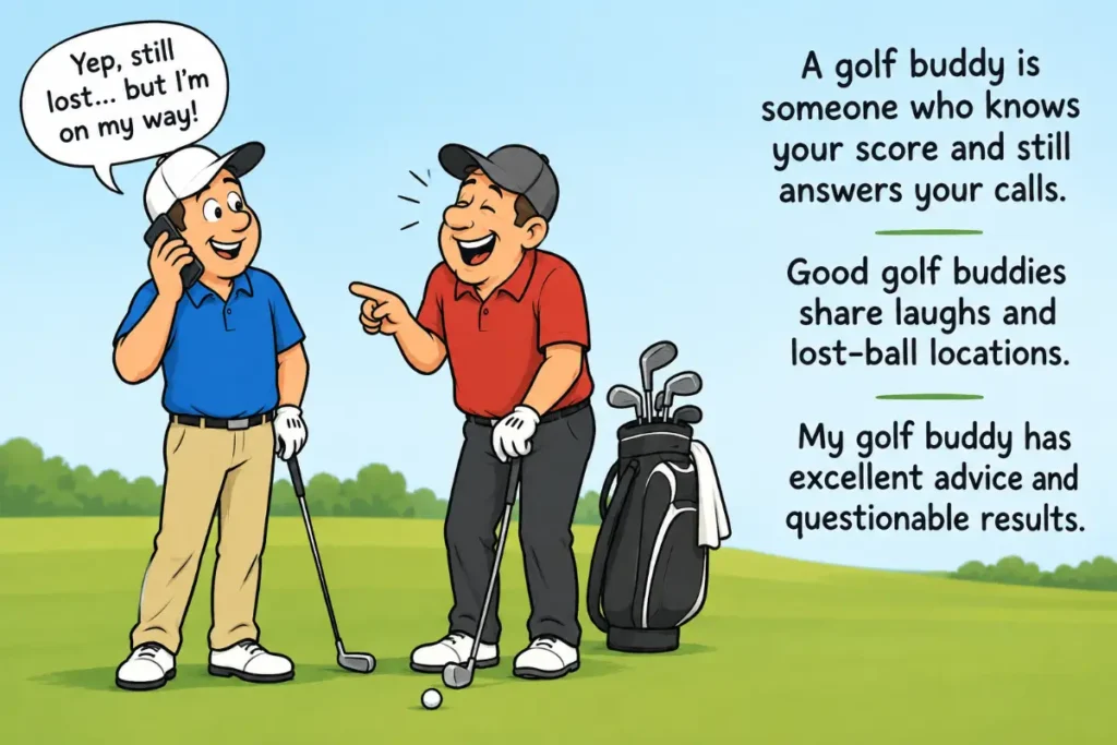 Golf Jokes About Golf Buddies