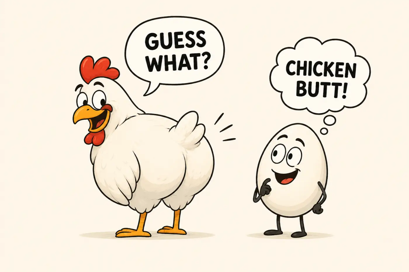 Guess What Chicken Butt Joke