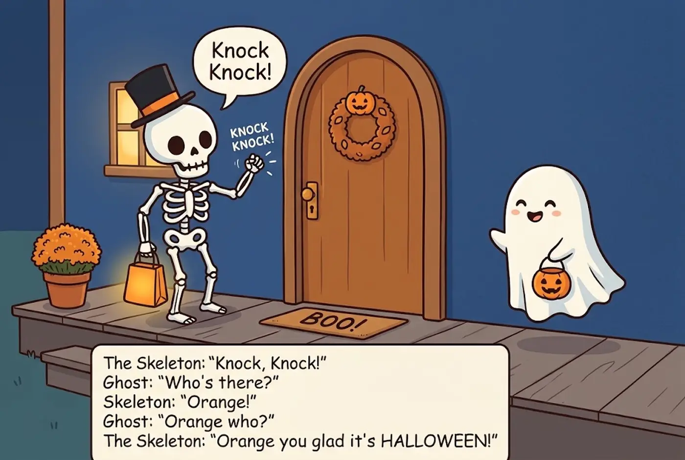 Halloween Knock Knock Joke