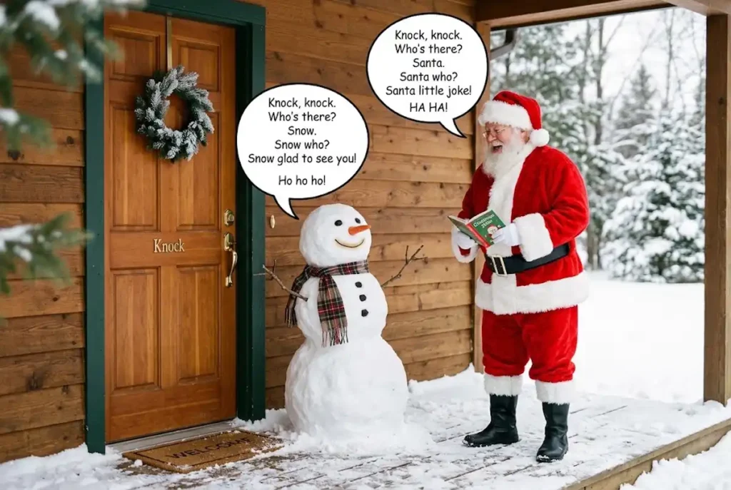 Holiday Knock Knock Jokes for Kindergarten