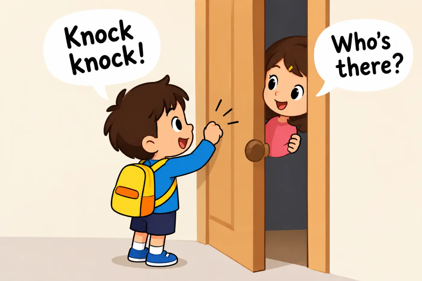 Kindergarten Knock Knock Jokes