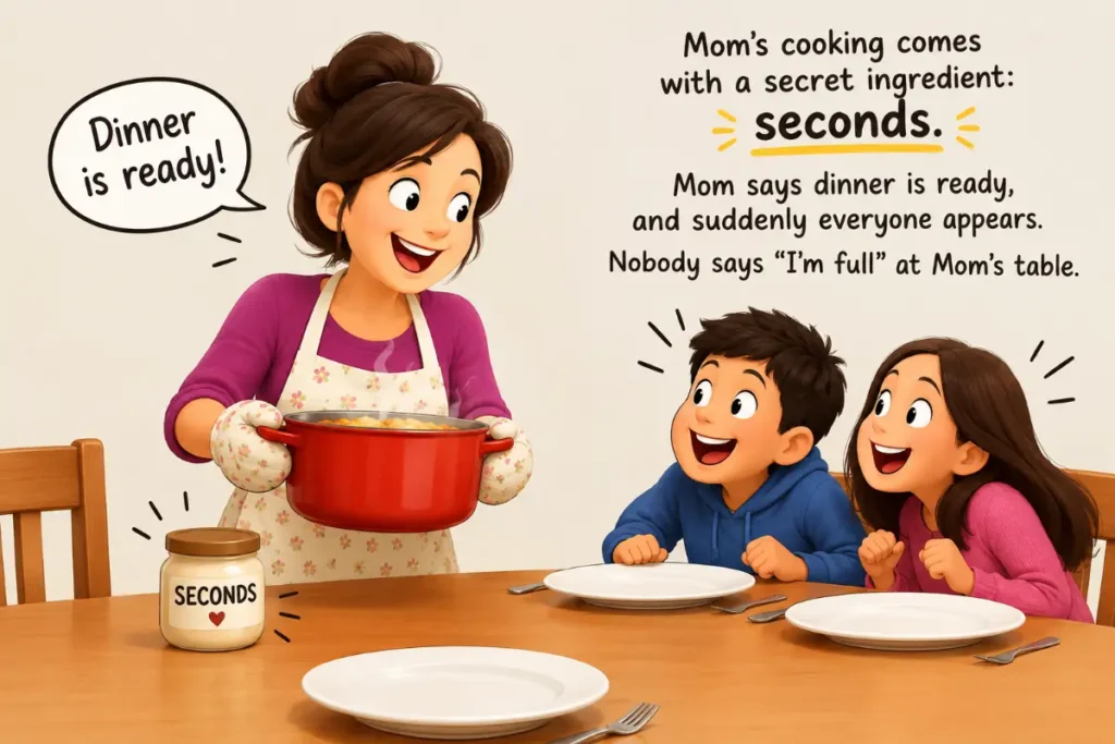 Mothers Day Jokes About Mom's Cooking