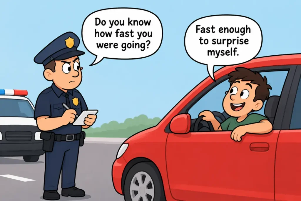 Police Traffic Stop Jokes