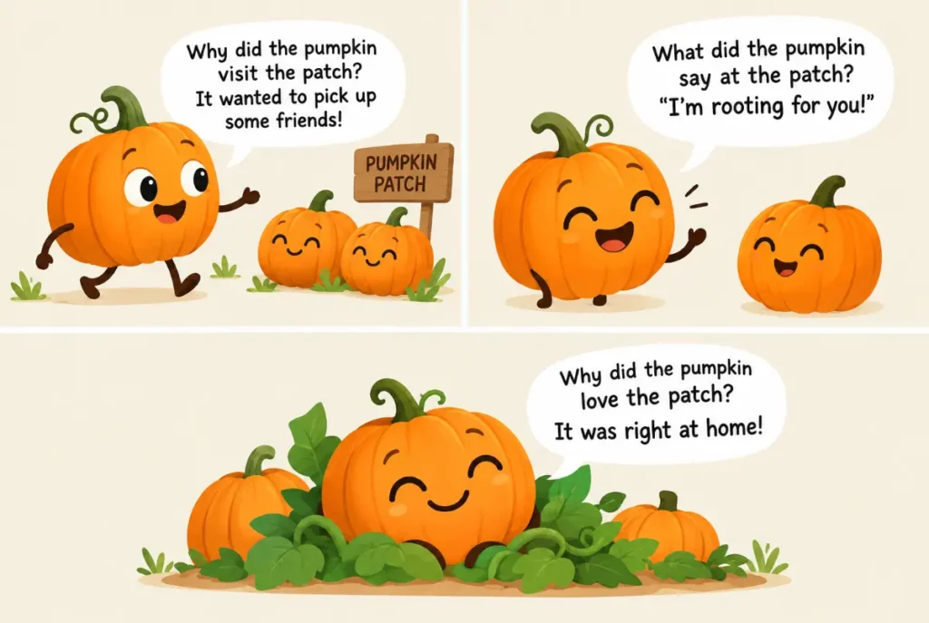 Pumpkin Patch Jokes for Kids