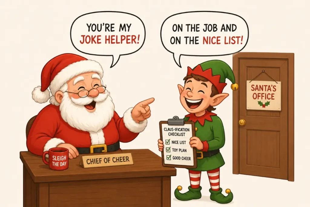 Santa's Elf Jokes for Kids