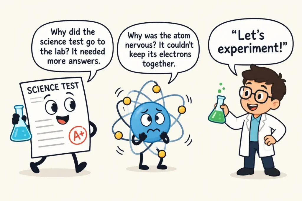 Science Test Jokes for Kids