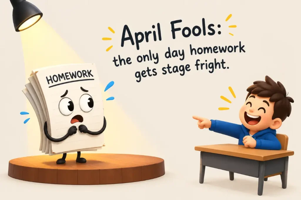 Short April Fools Jokes for Teachers and Students