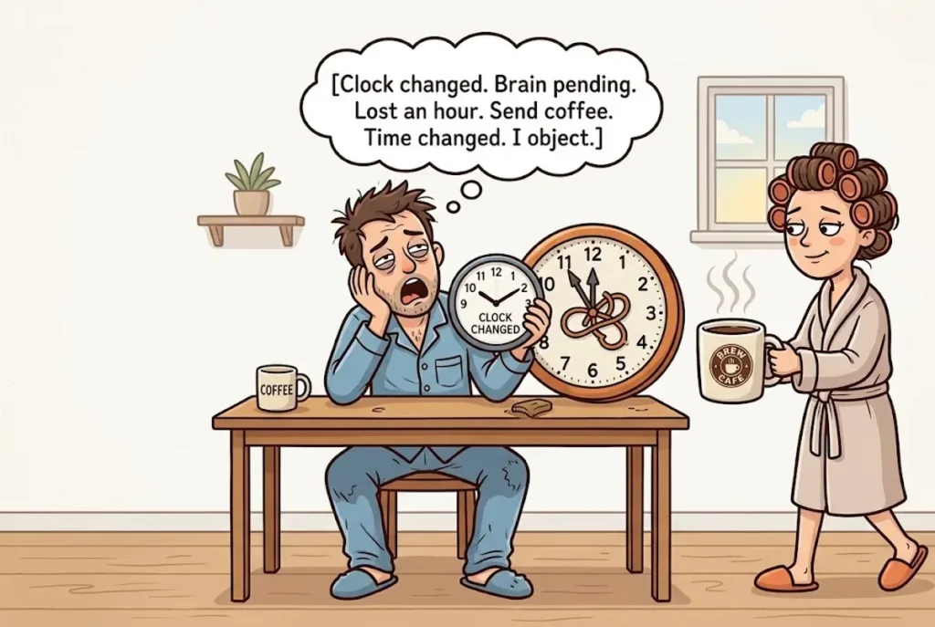 Short Daylight Saving Time Jokes for Text Messages
