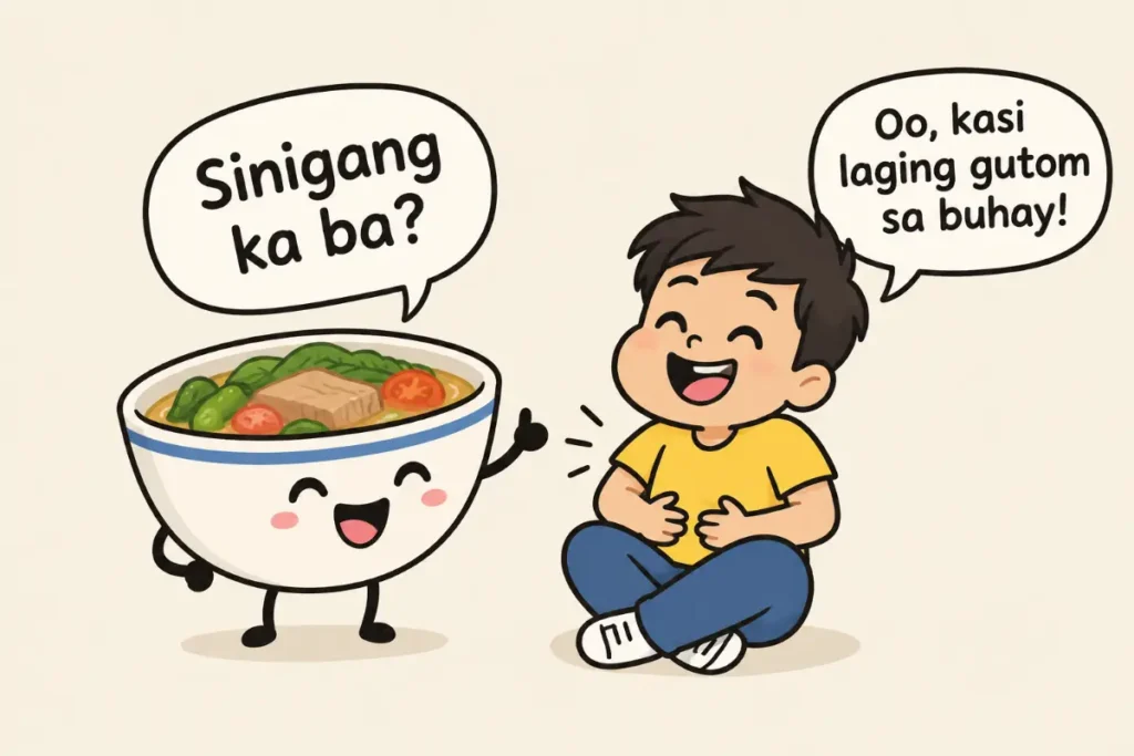 Tagalog Jokes Tungkol sa Pagkain