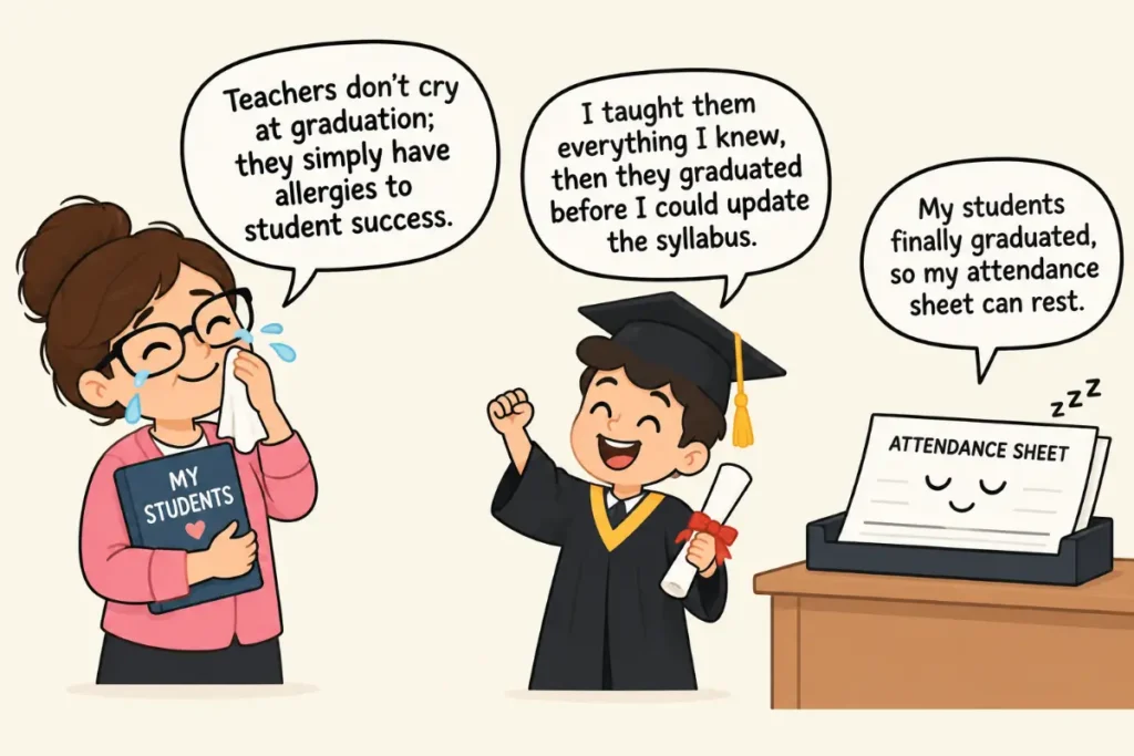 Teacher Jokes for Graduation Day