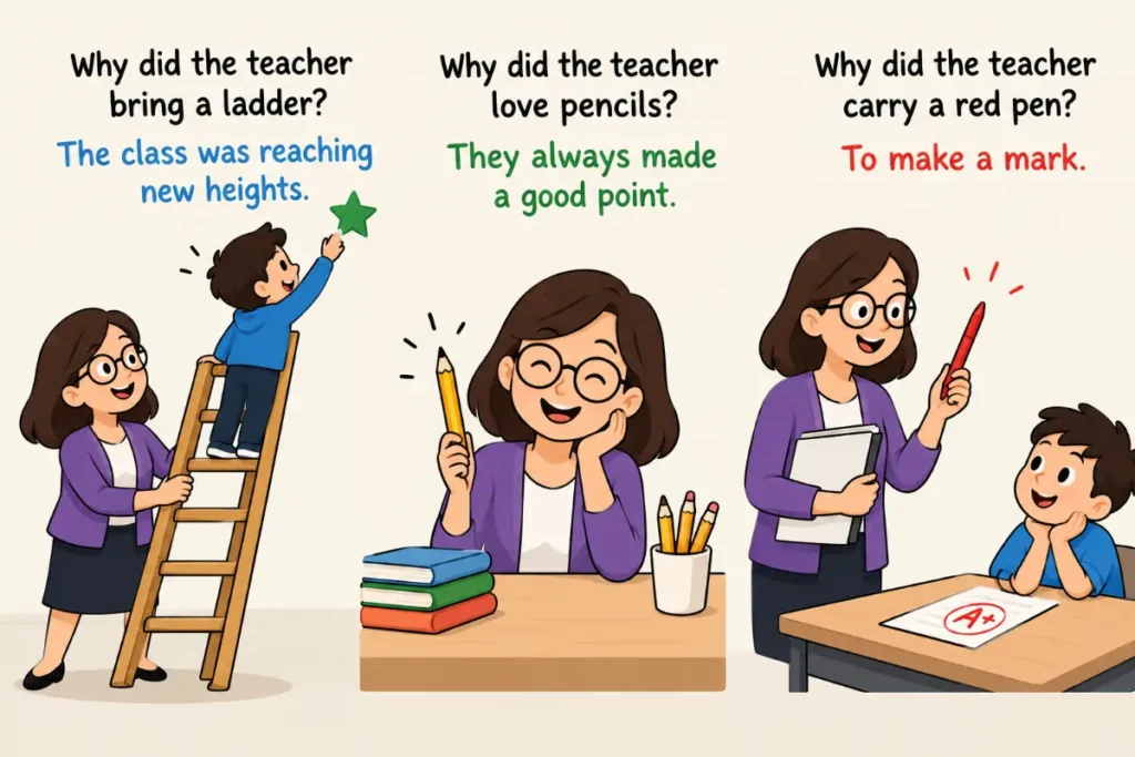Teacher Testing Jokes for Kids