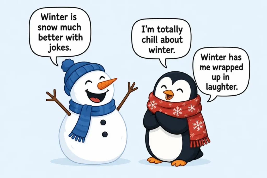 Winter Snow Puns