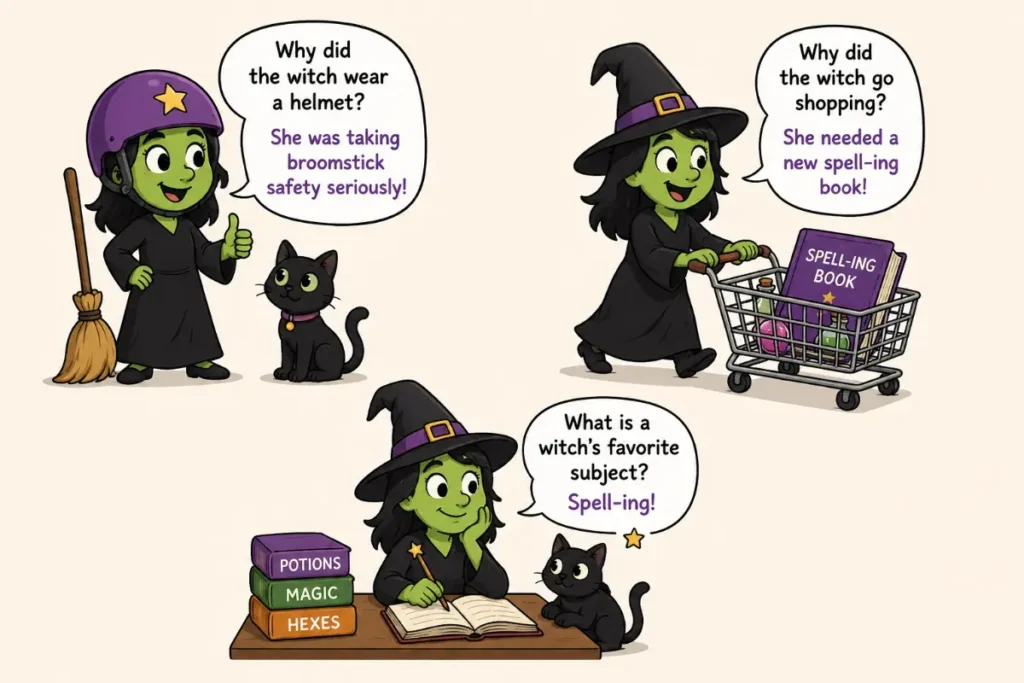 Witch Jokes for Kids