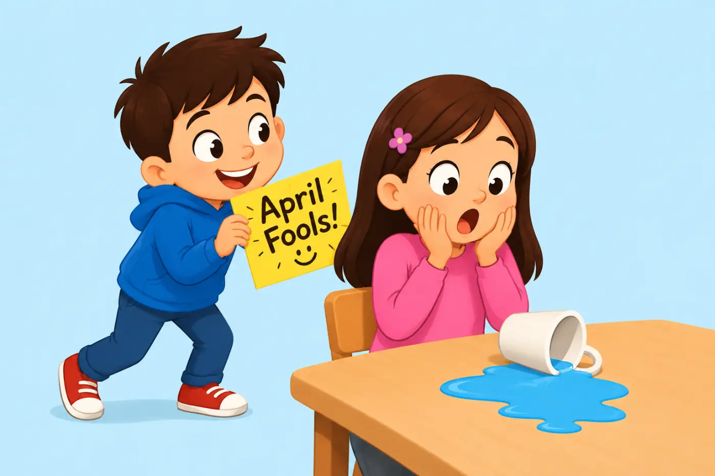 april fools joke for kids