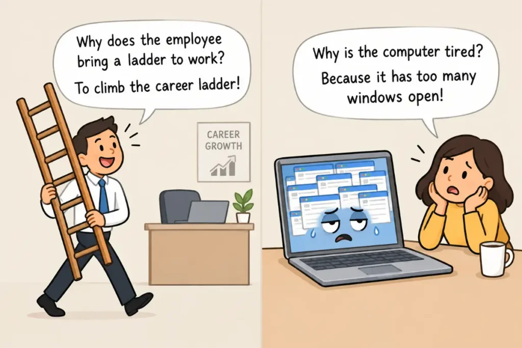 Blagues sur le Travail et la Vie Quotidienne en Français