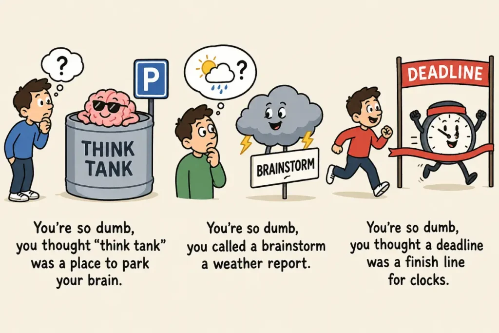 Clever You're So Dumb Comebacks