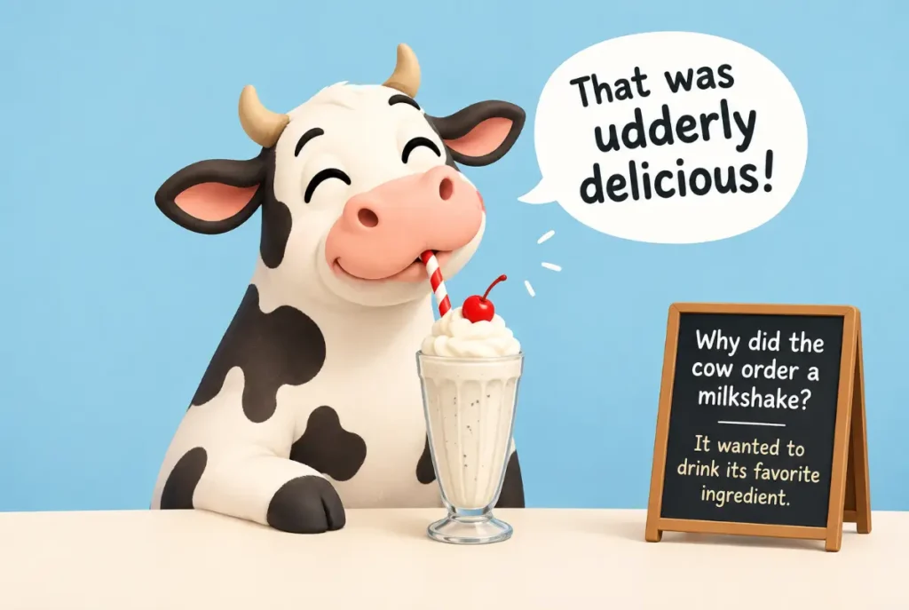Cow Milkshake Jokes