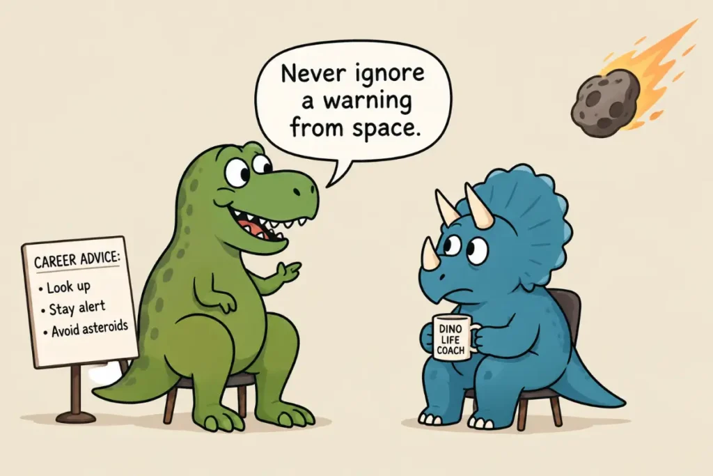 Dark Dinosaur Humor and Sarcastic Dino Roasts