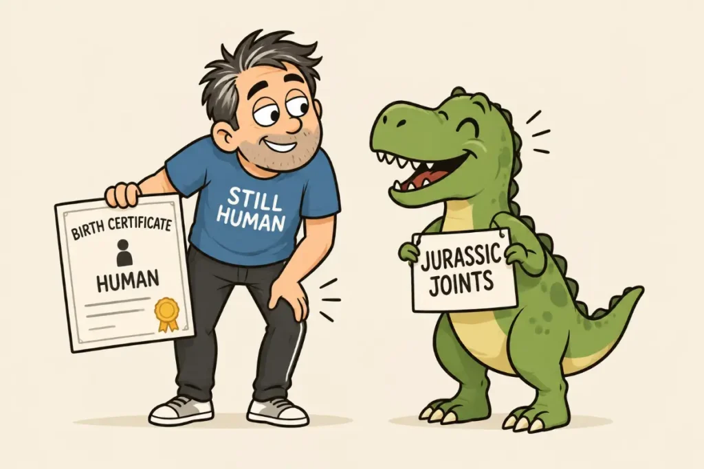 Dinosaur Puns About Getting Older