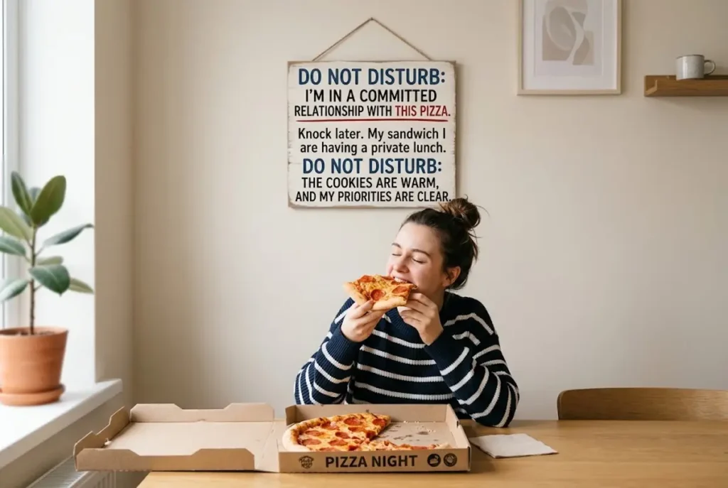 Do Not Disturb Jokes About Food and Snacks