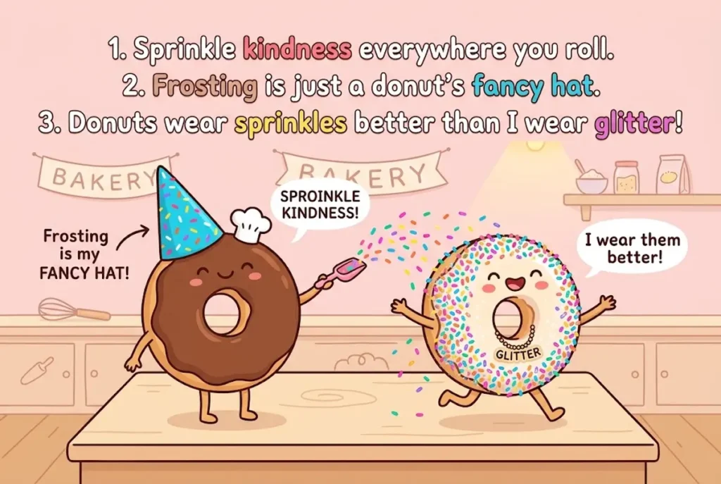 Donut Puns About Sprinkles and Frosting