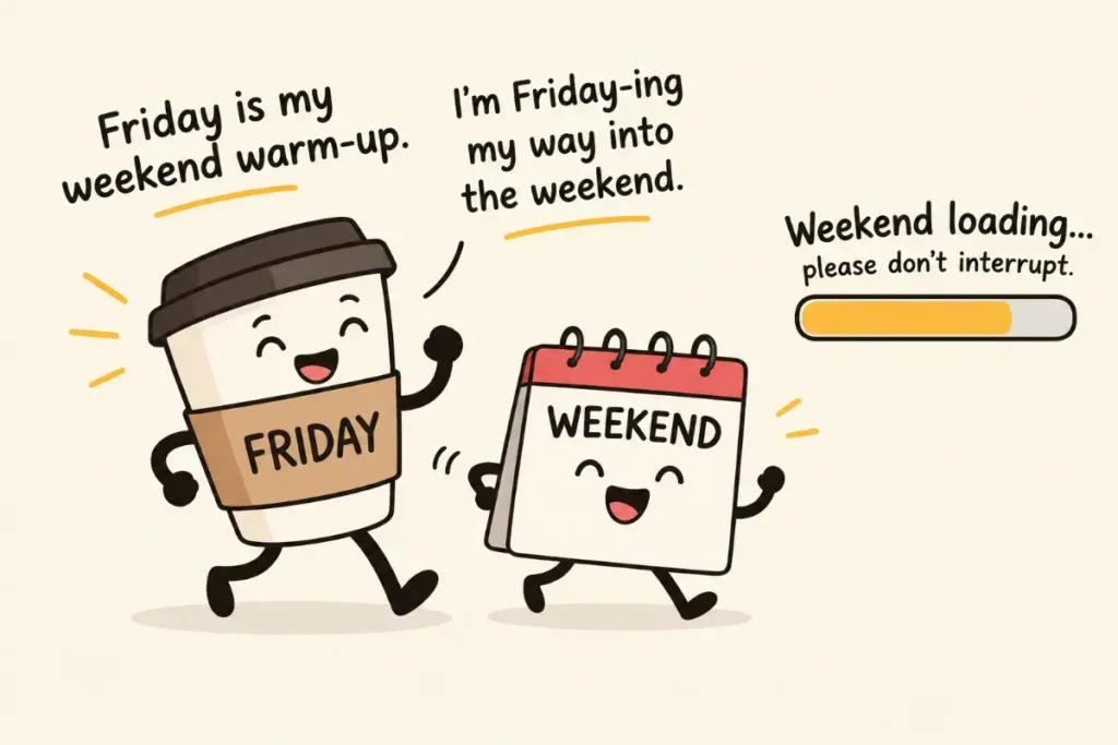 Friday Puns About the Weeken