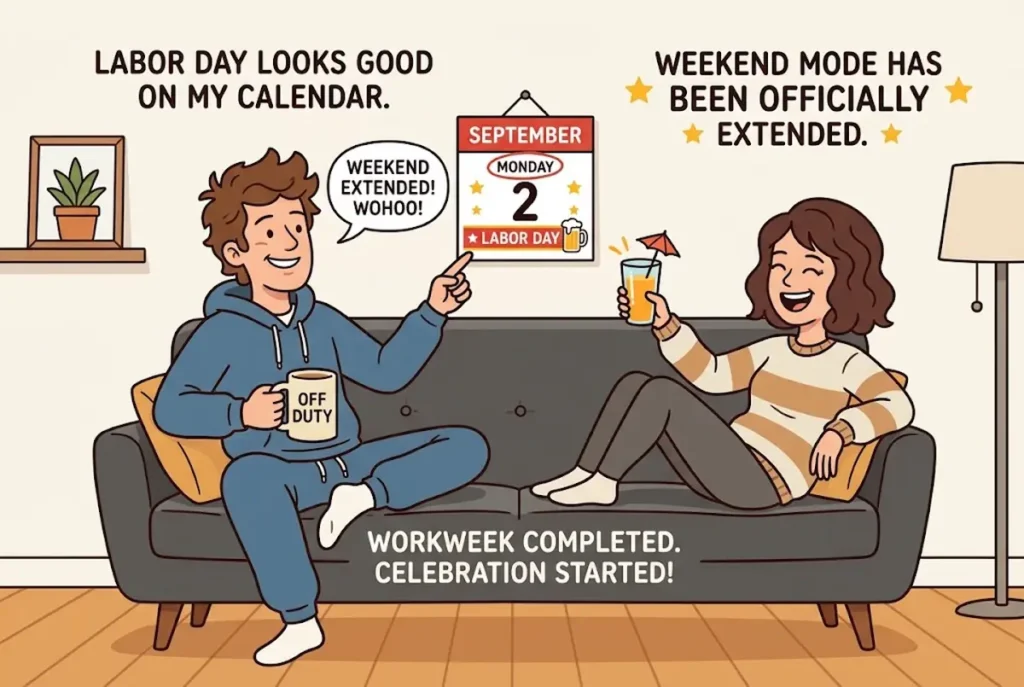 Funny Labor Day Captions