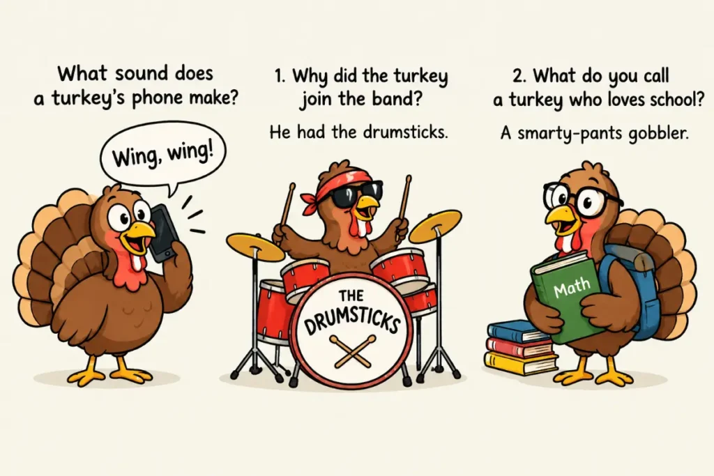 Funny Turkey Jokes for Kids