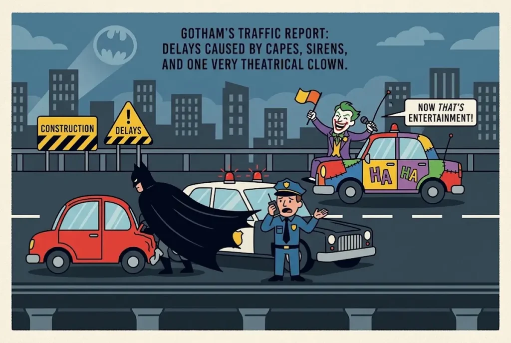 Gotham City Dark Humor Puns