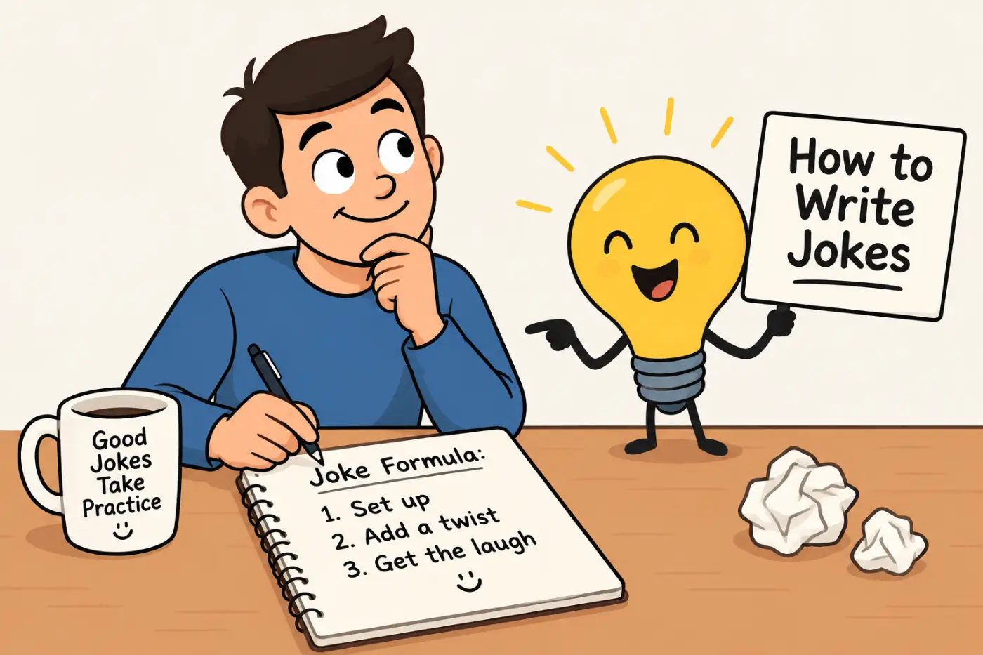How to Write Jokes