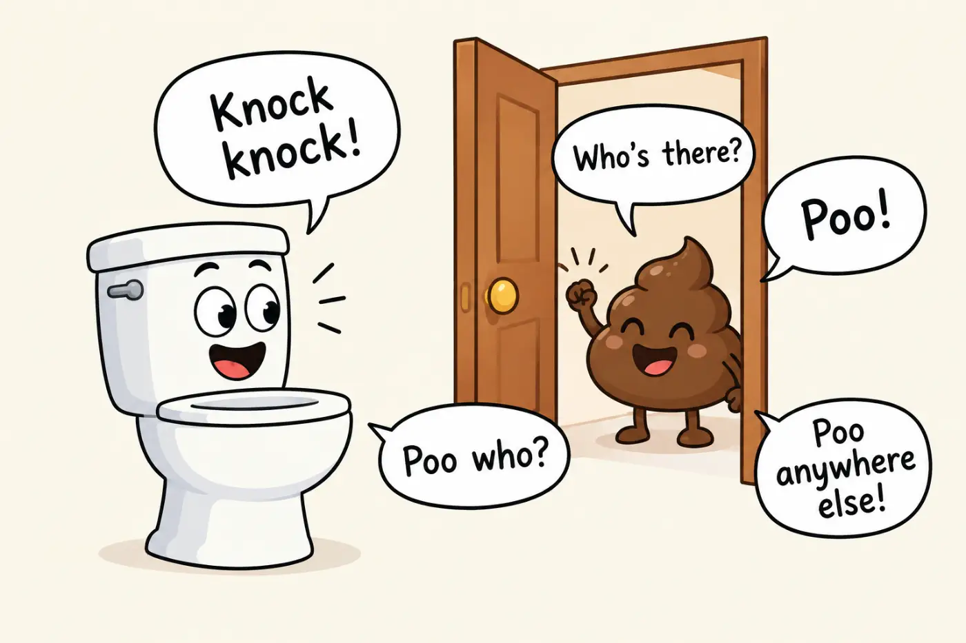 Knock Knock Poo Jokes