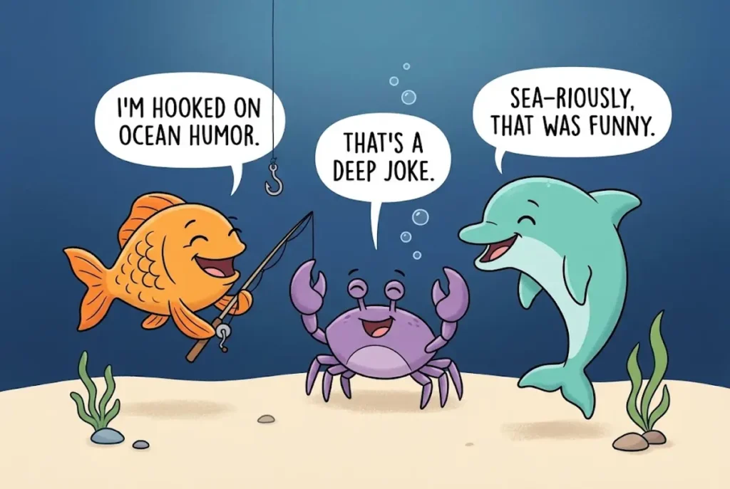 Ocean One-Liners and Deep-Sea Puns