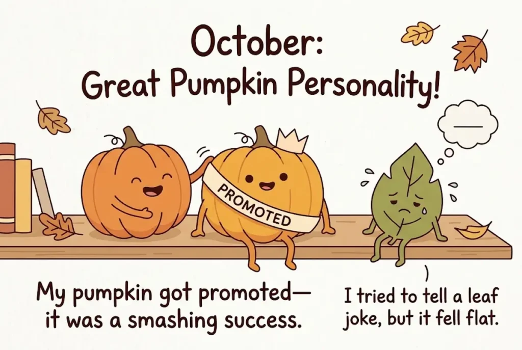 October One-Liner Jokes for Kids
