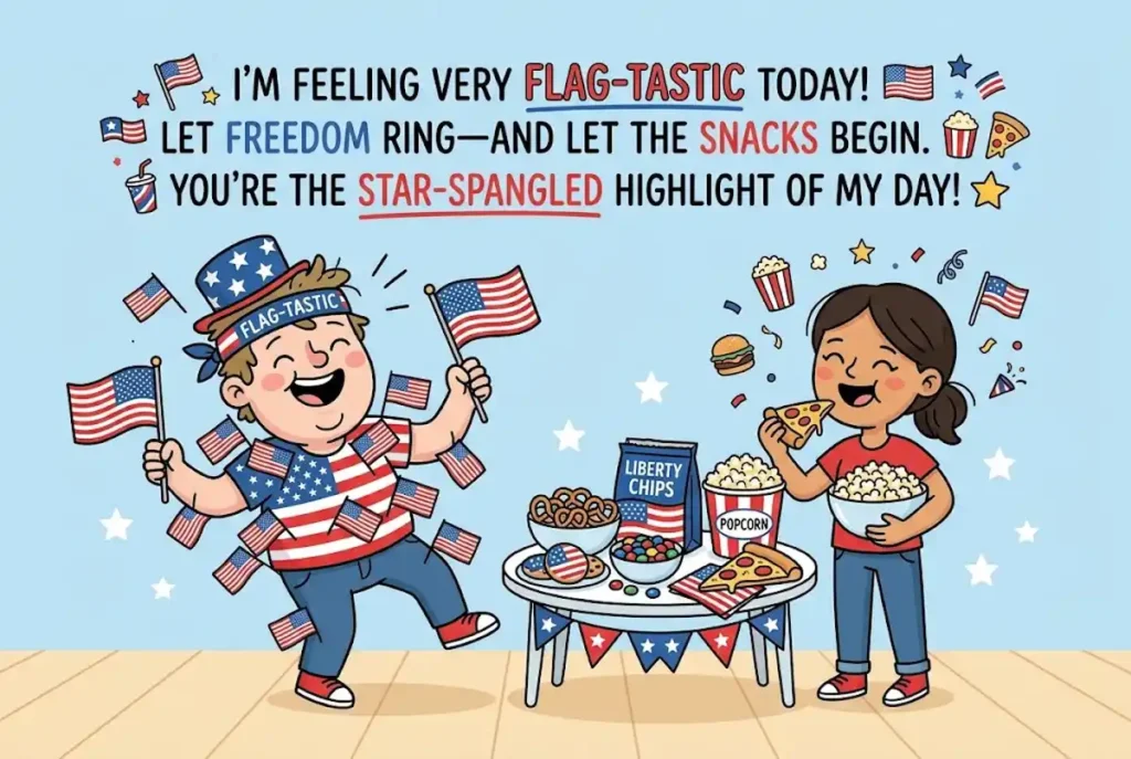 Patriotic Fourth of July Puns
