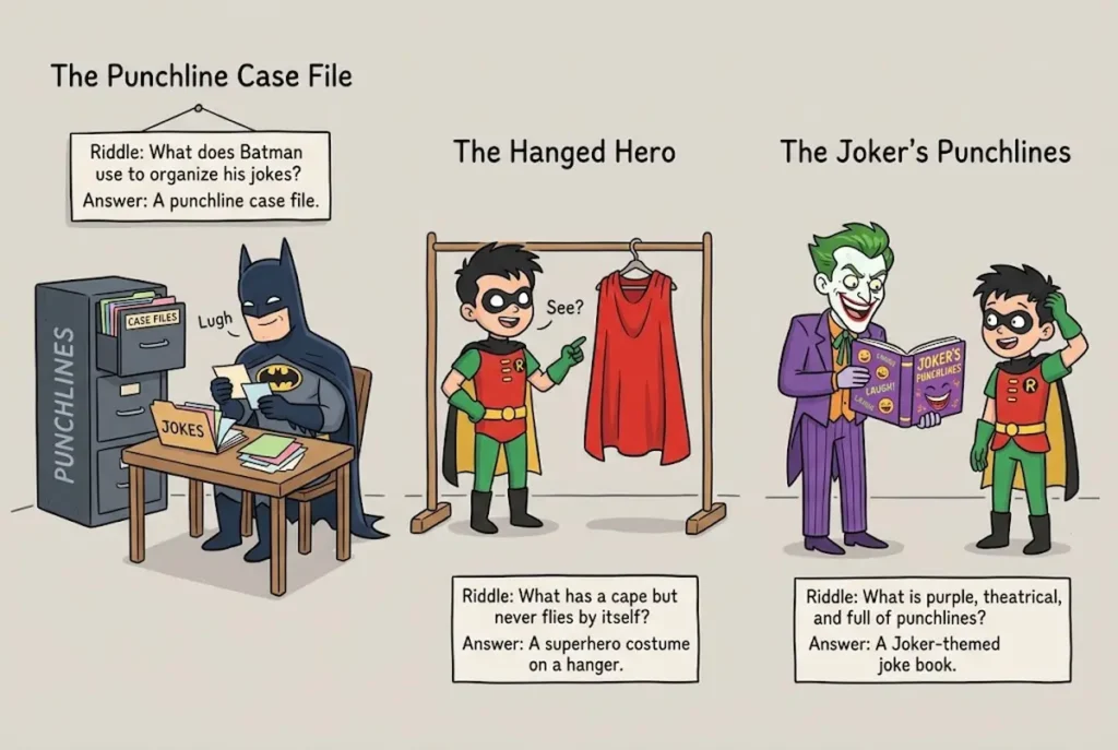 Riddles, Wordplay, and Dark Knight Joker Brain Teasers