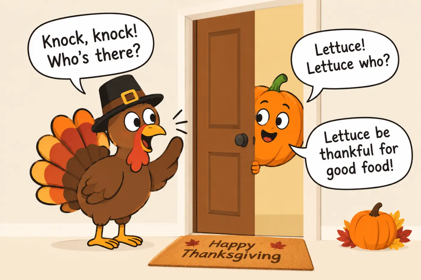 Thanksgiving Knock Knock Jokes