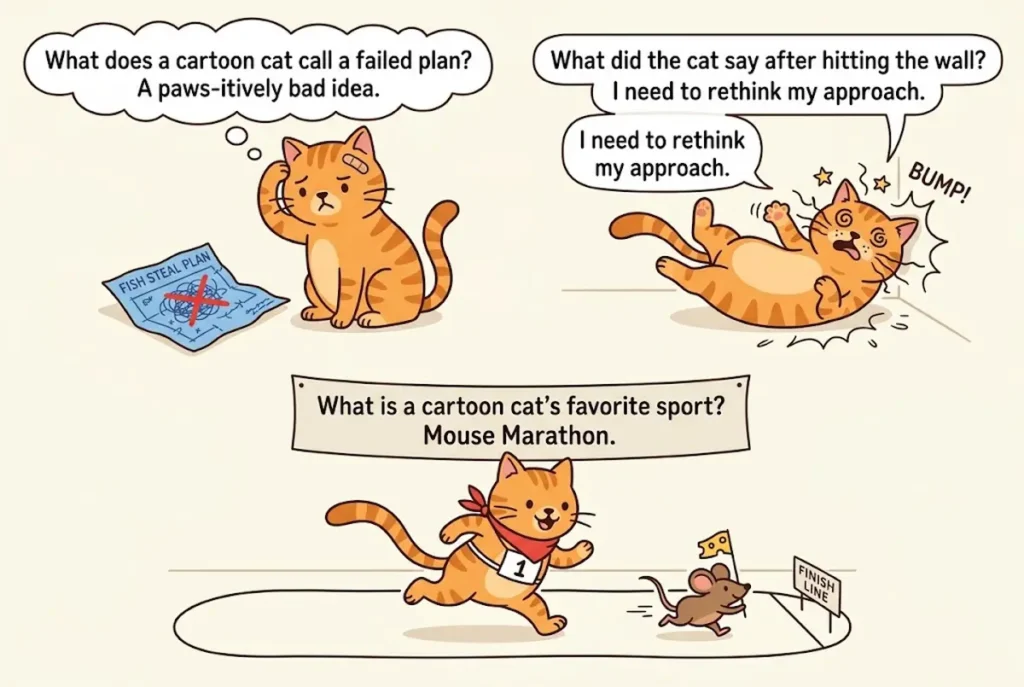 Tom and Jerry Jokes About Cartoon Chases