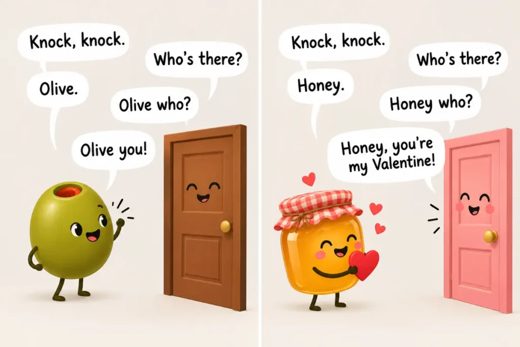 Valentine Knock-Knock Jokes for Kids